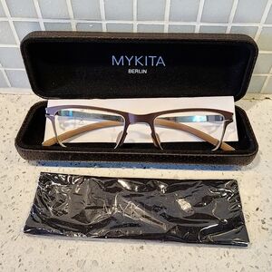 "NEW" MYKITA EMMA Brown Eye Glasses  Authentic Unisex